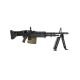 A&K M60 Heavy Machine Gun, In airsoft, the mainstay (and industry favourite) is the humble AEG